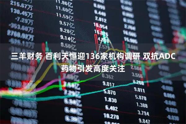 三羊财务 百利天恒迎136家机构调研 双抗ADC药物引发高度关注