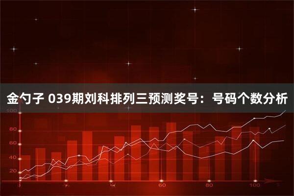 金勺子 039期刘科排列三预测奖号：号码个数分析
